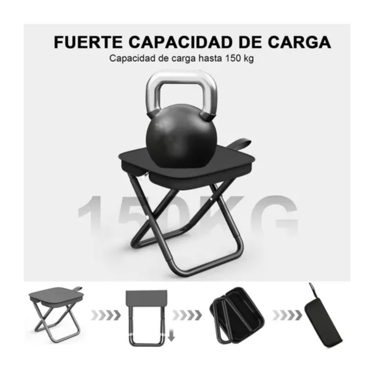 Miniatura 4 de Silla plegable portátil viajera